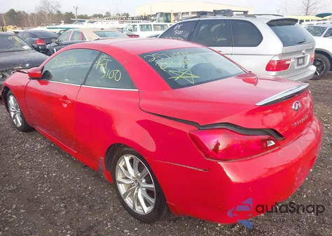 2013 Infiniti G37 из США, поврежденный, VIN JN1CV6FEXDM772317